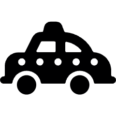Taxi 1 Icon from Ultimate Bold Set