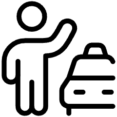 Taxi Wave Icon from Ultimate Light Set