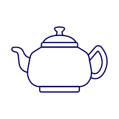 Tea Pot 1 Illustration from UX Line Set