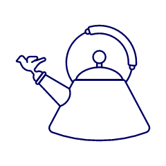 Tea Pot 2 Illustration from UX Line Set