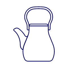 Tea Pot 3 Illustration from UX Line Set