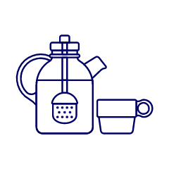 Tea Pot 4 Illustration from UX Line Set