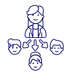 Team Hierarchy 1 1 Illustration from UX Line Set