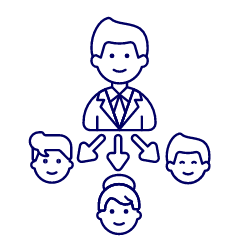 Team Hierarchy 1 4 Illustration from UX Line Set
