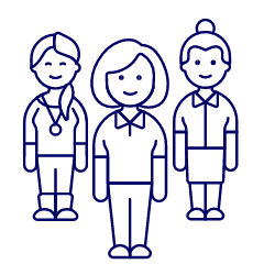 Coworker 3 4 Illustration from UX Line Set
