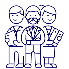 Team Leader 1 Illustration from UX Line Set