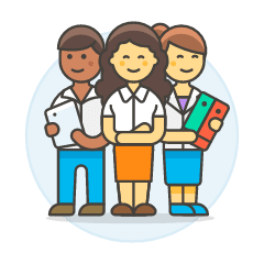 Team Leader 6 Illustration from UX Colors Set