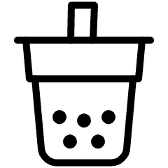 Bubble Tea 4 Icon from Ultimate Light Set