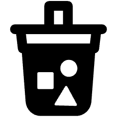 Bubble Tea Abstract Icon from Ultimate Bold Set