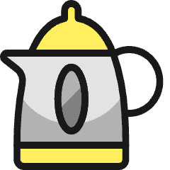 Tea Kettle 1 Icon from Ultimate Colors Set