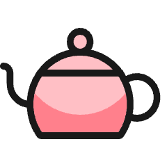 Tea Pot Icon from Ultimate Colors Set
