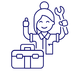 Engineer Tools 4 Illustration from UX Line Set