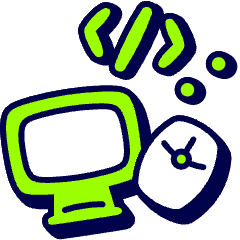 Coding Icon from Stickies Duo Set