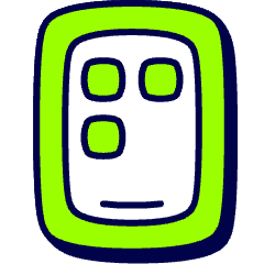 Tablet 2 Icon from Stickies Duo Set