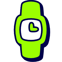 Watch Icon from Stickies Duo Set
