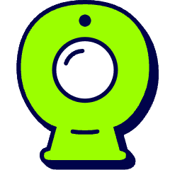 Webcam Icon from Stickies Duo Set