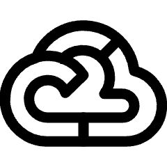 Google Cloud Logo Icon from Ultimate Regular Set