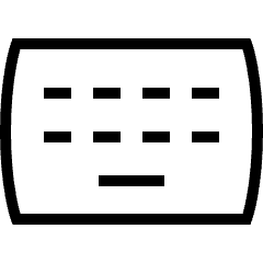 Keyboard Icon from Platinum Set