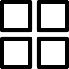 Microsoft Logo Icon from Ultimate Regular Set