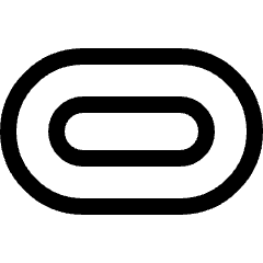 Oculus Logo Icon from Ultimate Regular Set