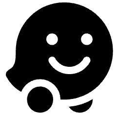 Waze Logo Icon from Ultimate Bold Set