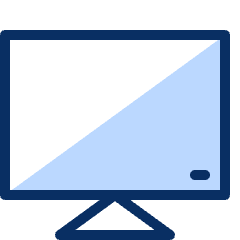 Television Screen 2 Icon from Cyber Duotone Set