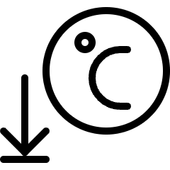 Temperature Celsius Low Icon from Ultimate Light Set