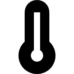 Temperature High Icon from Nova Solid Set