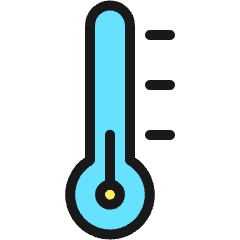 Temperature Thermometer Low Icon from Ultimate Colors Set