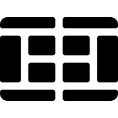 Ping Pong Table Icon from Ultimate Bold Set