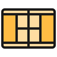 Ping Pong Table Icon from Ultimate Colors Set