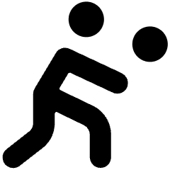 Tennis Forehand Icon from Ultimate Bold Set