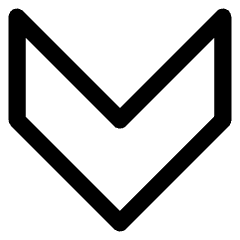 Chevron Arrow Down Icon from Core Line Set
