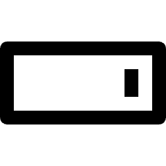 Clean line icon of a rounded text box with a vertical cursor. Used for text input, editing, and typing interfaces.