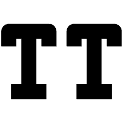 All Caps Icon from Nova Solid Set