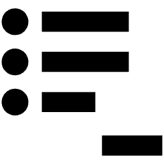 List Remove Subtract Icon from Nova Solid Set
