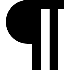 Paragraph Icon from Nova Solid Set