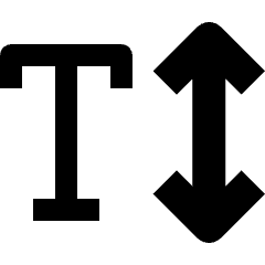 Scale Vertical Icon from Nova Solid Set