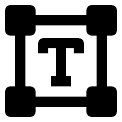 Text Format Scale Icon from Nova Solid Set