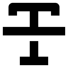 Text Strike Through 2 Icon from Nova Solid Set