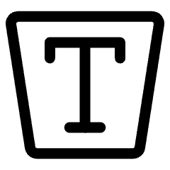 Area Type Icon from Ultimate Regular Set