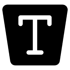 Area Type Icon from Ultimate Bold Set