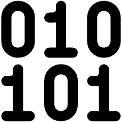 Binary Icon from Ultimate Bold Set
