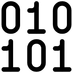 Binary Icon from Ultimate Regular Set