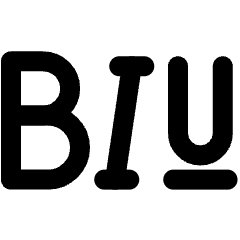 Bold Italic Underline Icon from Ultimate Bold Set