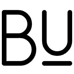 Bold Underline Icon from Ultimate Regular Set