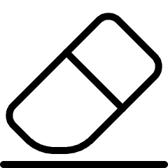 Eraser 1 Icon from Ultimate Light Set