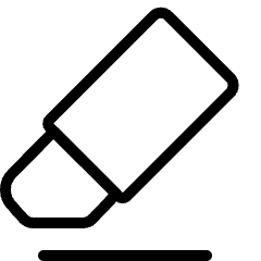 Eraser 2 Icon from Ultimate Light Set