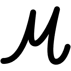 Script Text Character Icon from Ultimate Bold Set