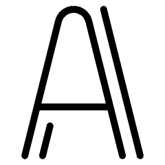 Shadow Text Icon from Ultimate Light Set
